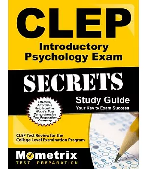Clep Introductory Psychology Exam Secrets Study Guide: Clep Test Review for the College Level Examination Program