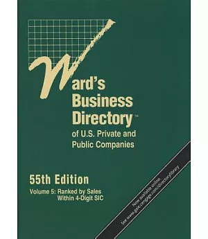 Ward’s Business Directory of U.S. Private and Public Companies