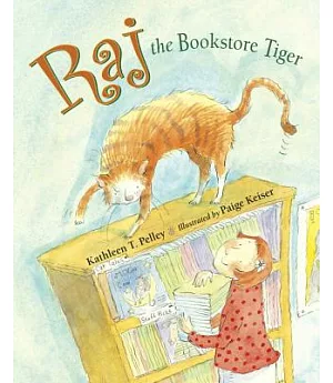 Raj, the Bookstore Tiger