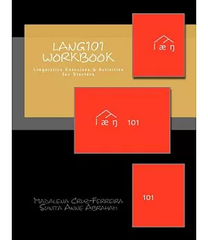 Lang101 Workbook: Linguistics Exercises & Activities for Starters