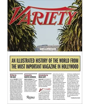 Variety: An Illustrated History of the World from the Most Important Magazine in Hollywood