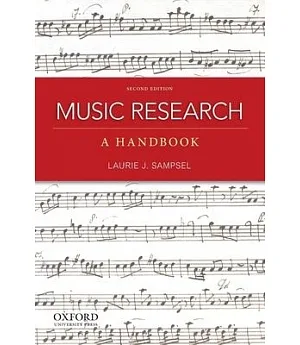 Music Research: A Handbook