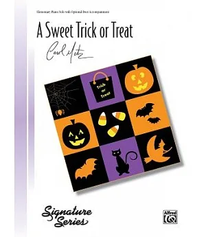 A Sweet Trick or Treat: Elementary Piano Solo with Optional Duet Accompaniment
