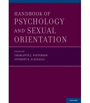 Handbook of Psychology and Sexual Orientation
