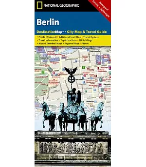 National Geographic Destination Map Berlin