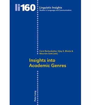 Insights into Academic Genres