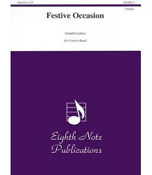 Festive Occasion, Grade 3: Conductor Score & Parts