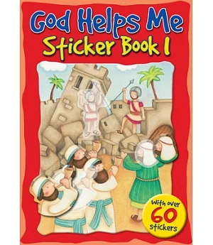 God Helps Me Sticker Book 1