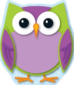 Colorful Owl Notepad