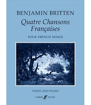 Quatre Chansons Francaises / Four French Songs: For High Voice and Orchestra