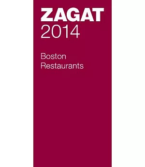 Zagat 2014 Boston Restaurants