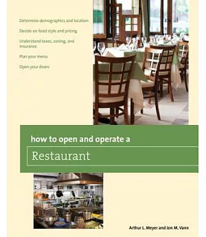 How to Open and Operate a Restaurant