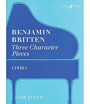 Three Character Pieces 1930 for Piano