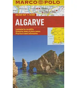 Marco Polo Holiday Map Algarve