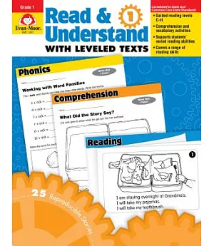 Read & Understand with Leveled Texts: Grade 1