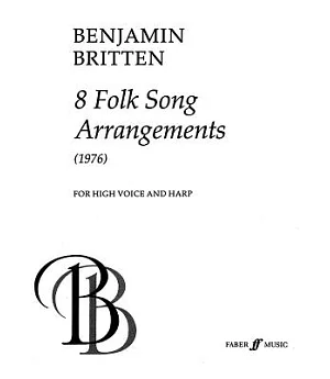 8 Folk Songs: For High Voice and Harp