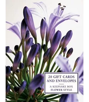 Flower Style: 20 Gift Cards and Envelopes