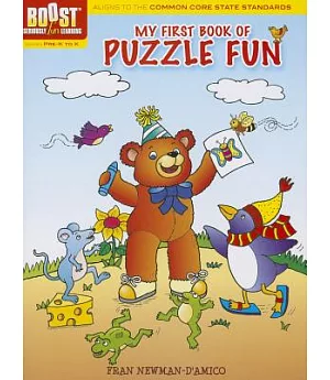 Boost My First Book of Puzzle Fun: Grades Pre-k to K