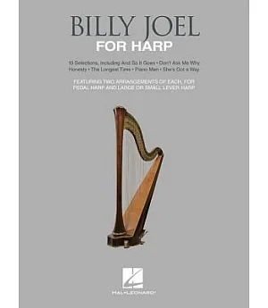 Billy Joel for Harp: For Pedal Harp and Large or Small Lever Harp