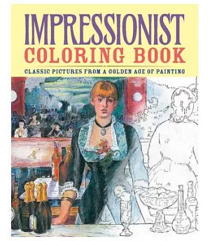 Impressionist Adult Coloring Book