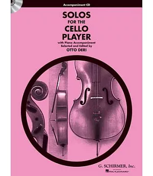 Solos for the Cello Player: Cello and Piano Accompaniment CD