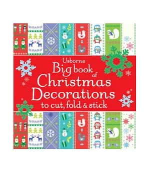 Big book of Christmas decorations to cut, fold and stick