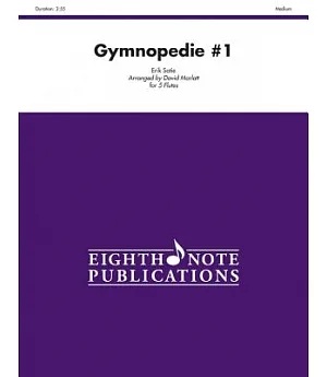 Gymnopedie: Score & Parts