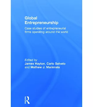 Global Entrepreneurship: Case studies of entrepreneurial firms operating around the world