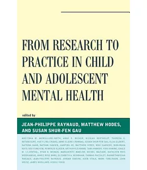 From Research to Practice in Child and Adolescent Mental Health