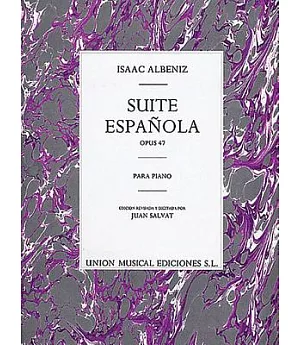 Suite Espanola Opus47: Para Piano