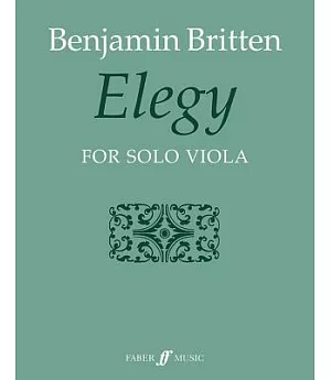 Elegy: For Solo Viola