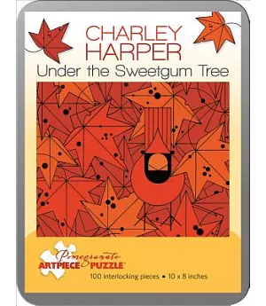 Charley Harper - Under Sweetgum Tree: 100 Piece Puzzle
