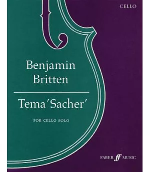 Tema ’Sacher’: For Cello Solo