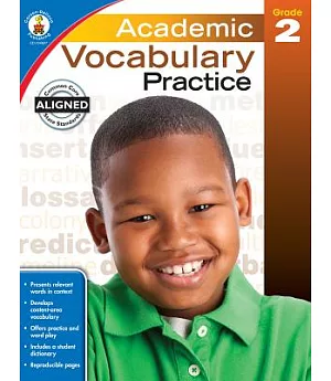 Academic Vocabulary Practice, Grade 2