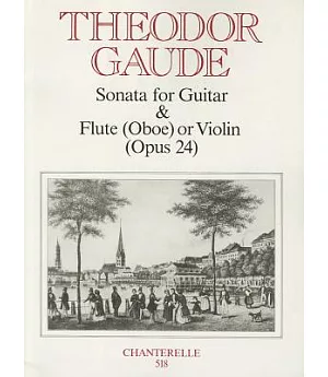 Sonata Opus 24 for Guitar & Flute Oboe or Violin