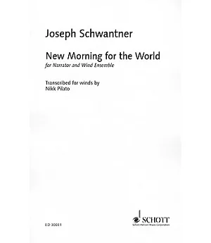 New Morning for the World: Wind Band Score