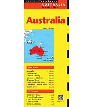 Periplus Travel Maps Australia