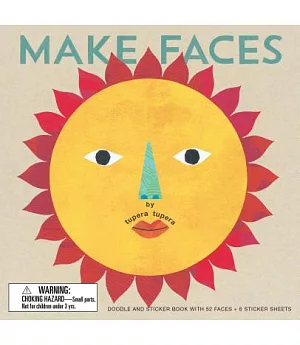 Make Faces: Doodle and Sticker Book With 52 Faces + 6 Sticker Sheets