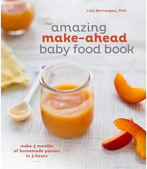 The amazing make-ahead baby food book: Make 3 Months of Homemade Purees in Three Hours