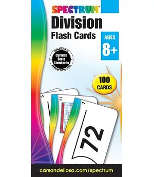 Spectrum Division Flash Cards