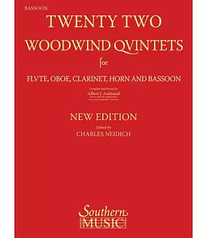 22 Woodwind Quintets: Woodwind Quintet