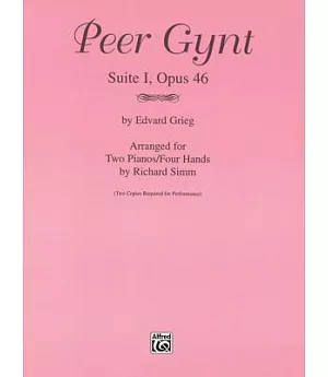Peer Gynt Suite I, Opus 46