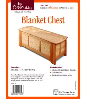 Blanket Chest: Skill Level: Intermediate