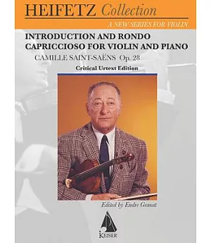 Introduction and Rondo Capriccioso for Violin and Piano, Op. 28: Critical Urtext Edition