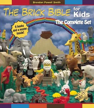 The Brick Bible for Kids: The Christmas Story, Jonah and the Whale, Daniel in the Lions Den, David and Goliath, Joseph and the C