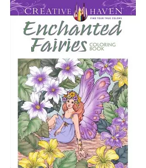 Enchanted Fairies Adult Coloring Book