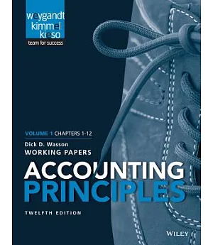 Accounting Principles: Working Papers, Chapters 1-12