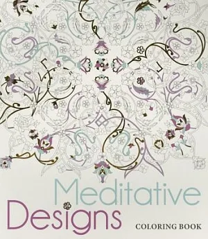 Meditative Designs Adult Coloring Book