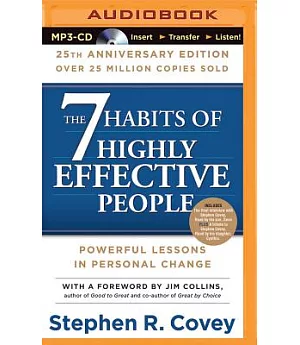 The 7 Habits of Highly Effective People: Powerful Lessons in Person Chage