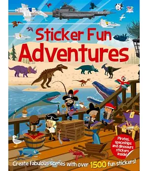 Sticker Fun Adventures: Create Scenes With over 1500 Stickers